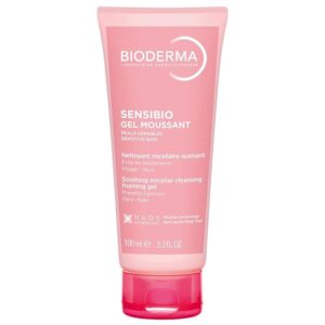 Bioderma - Sensibio, Mild Cleansing and Makeup Removing Foaming Gel for Sensitive Skin, 6.76 fl oz