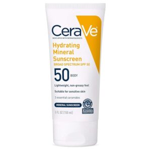 CeraVe Hydrating Sunscreen Body Lotion SPF 50