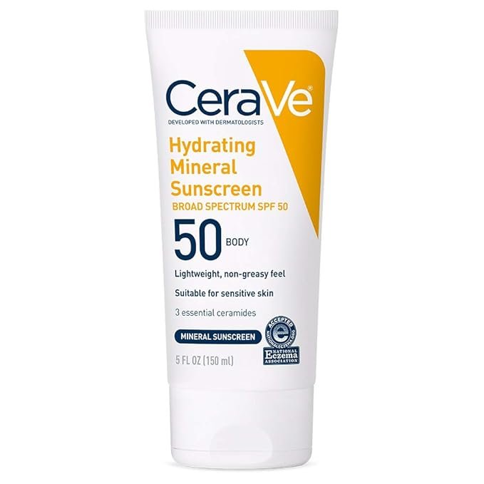 CeraVe Hydrating Sunscreen Body Lotion SPF 50