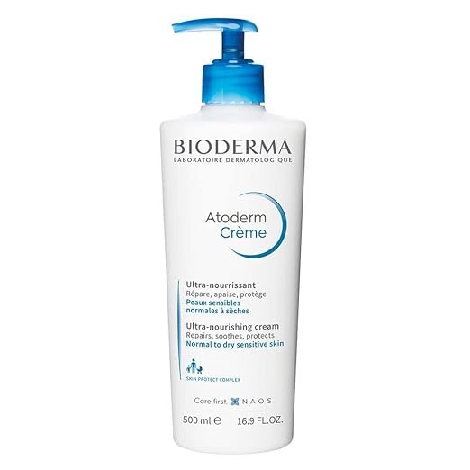 Bioderma - Atoderm - Cream - Nourishing Body Cream - For Normal to Dry Sensitive Skin - 16.7 fl.oz.