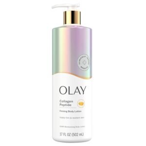 Olay Hydrating & Firming Body Lotion for Women with Collagen 17 fl oz Pump Pack of 4