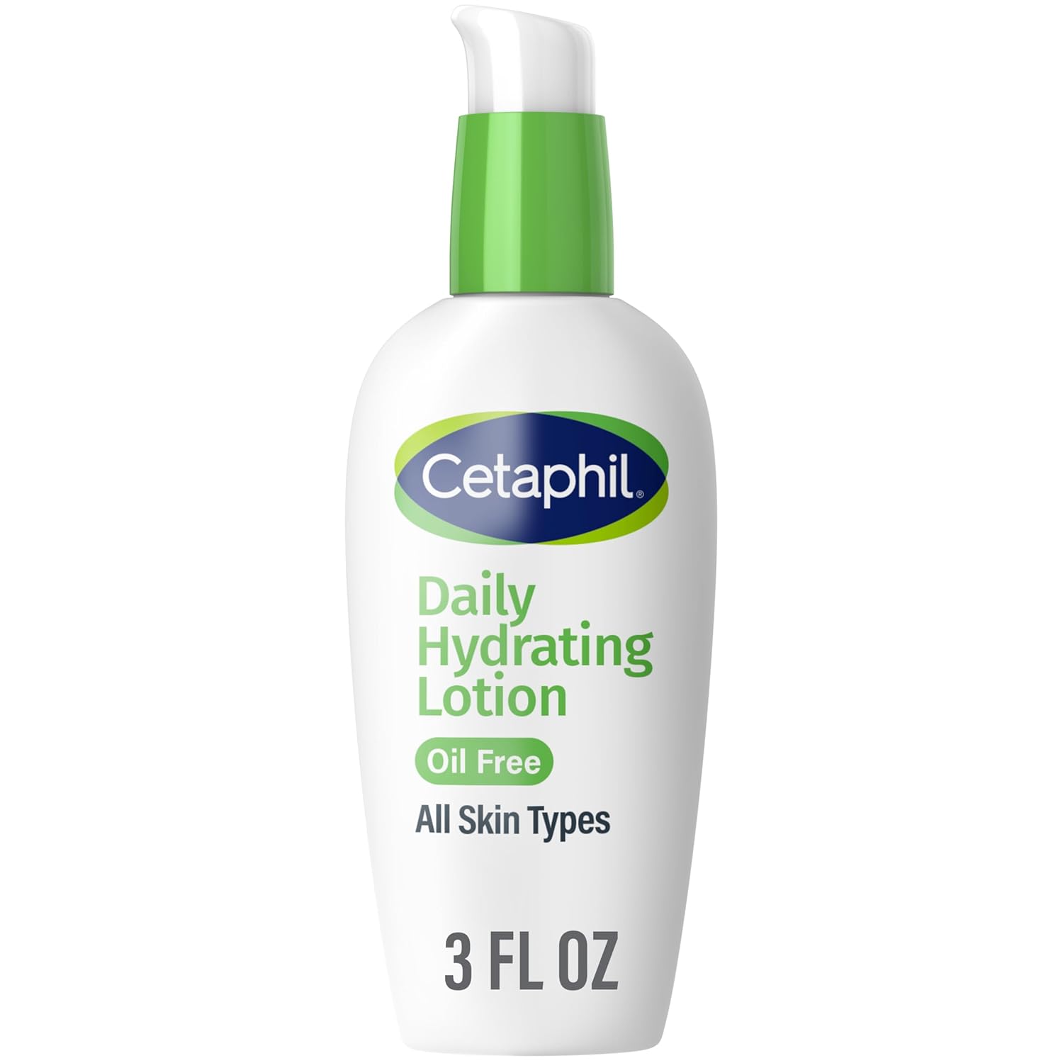 CETAPHIL Daily Oil Free Hydrating Lotion for Face | With Hyaluronic Acid | 3 fl oz | Lasting 24 Hour Hydration | Daily Lotion for Combination Skin
