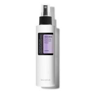 COSRX AHA/BHA Clarifying Treatment Toner, 5.07 fl.oz / 150ml | Exfoliating Facial Spray | Korean Skin Care, Hydrating, Mild Exfoliation