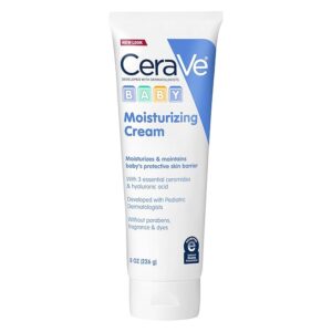 CeraVe Baby Cream | Gentle Moisturizing Cream with Ceramides | Fragrance, Paraben, Dye & Phthalates Free - 8 OZ (226g)