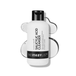 The INKEY List Salicylic Acid Cleanser, Face Wash for Acne, Blackheads, Oily Skin and Breakouts, Safe for All Skin Types, 5.0 fl oz