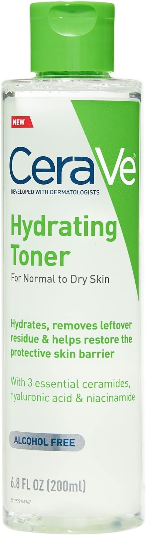 CeraVe Alcohol-Free Hydrating Toner for Sensitive Dry Skin