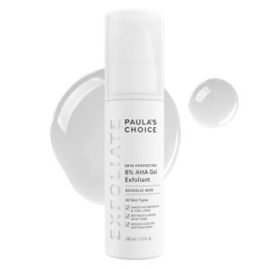 Paula's Choice SKIN PERFECTING 8% AHA Gel Exfoliant with Glycolic Acid Chamomile & Green Tea, 3.3 Ounce Pump Leave-On Gentle Exfoliator