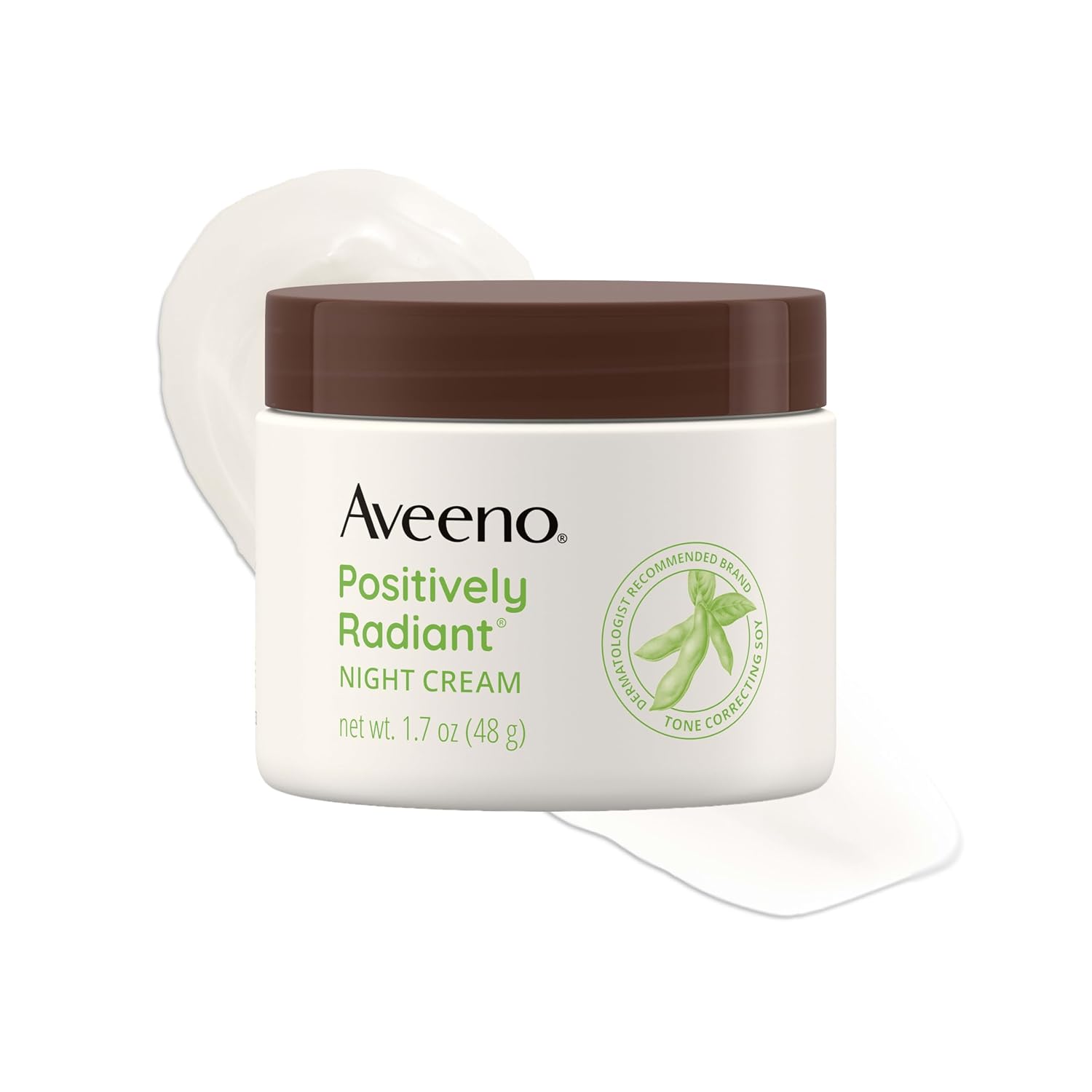 Aveeno Positively Radiant Intensive Moisturizing Night Cream - 1.7 oz