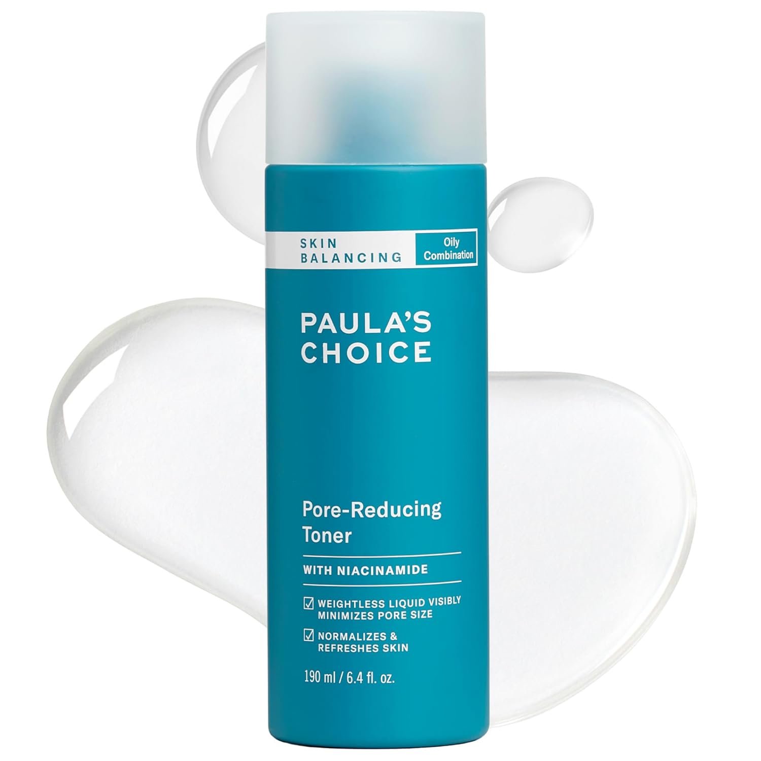 Paula's Choice Skin Balancing Pore-Reducing Toner for Combination and Oily Skin, Minimizes Large Pores, 6.4 Fluid Ounce Bottle