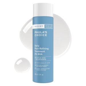 Paula's Choice RESIST Daily Pore-Refining Treatment 2% BHA with Salicylic & Hyaluronic Acid, Blackheads & Large Pore Exfoliant, Oily Skin, 3 Ounce