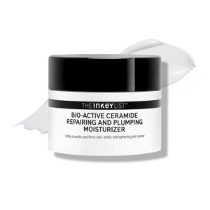 The INKEY List Ceramide Night Treatment, Overnight Cream with Hyaluronic Acid to Rehydrate and Soothe Dry Skin, 1.01 fl oz