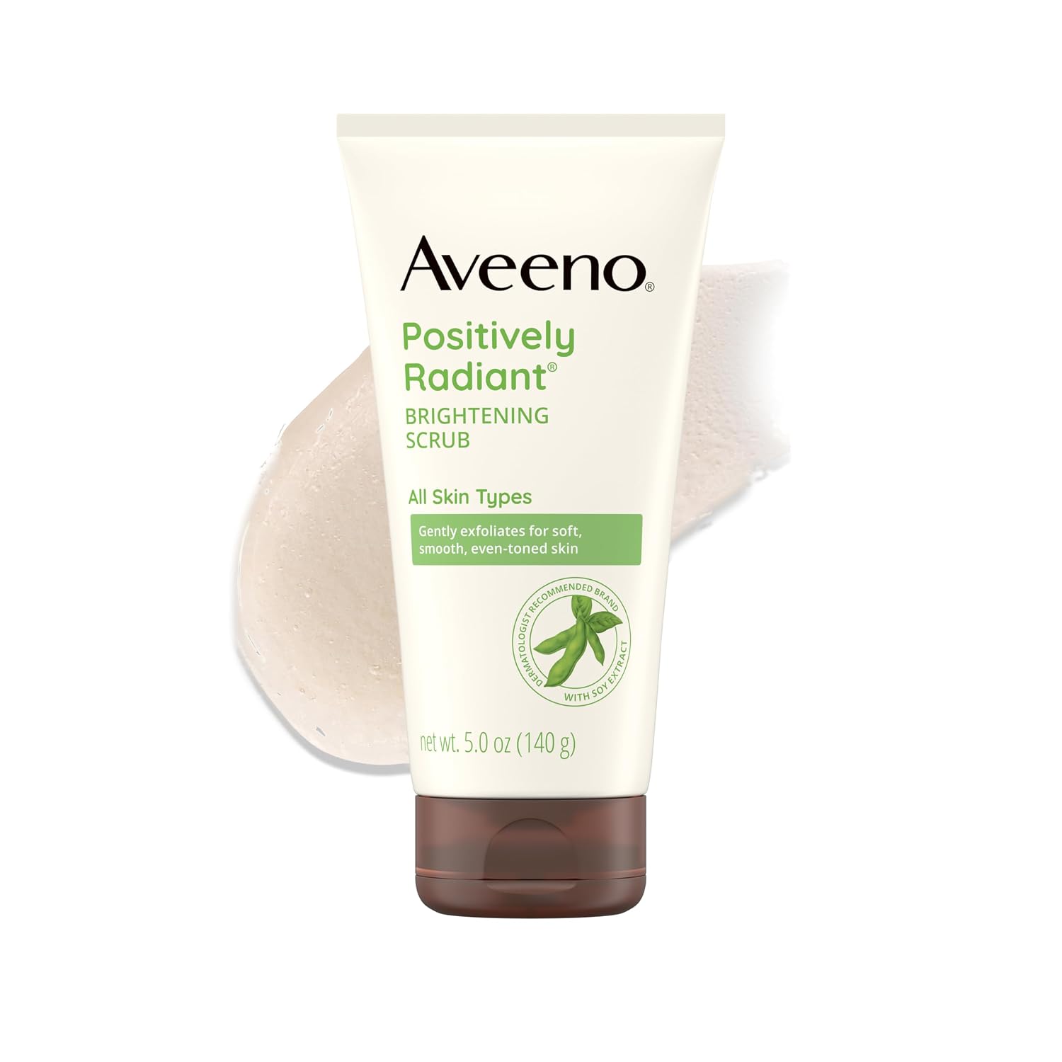 Aveeno Positively Radiant Skin Brightening Exfoliating Daily Facial Scrub - 5 oz