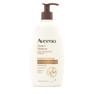 Aveeno Tone + Texture Daily Renewing Body Lotion 18 Fl. Oz