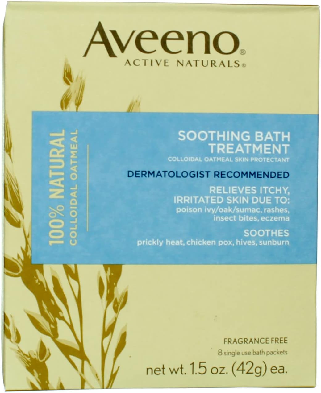 Aveeno Soothing Bath Treatment - 8 ct.