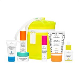 Drunk Elephant The Littles 6.0 Skin Care Set. Beste No.9, Virgin Marula Oil, T.L.C. Framboos Serum, Protini Cream, C-Firma Fresh Serum, Umbra Sheer