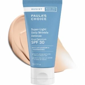 Paula's Choice RESIST Super-Light Daily Wrinkle Defense SPF 30 Matte Tinted Face Moisturizer, UVA & UVB Protection