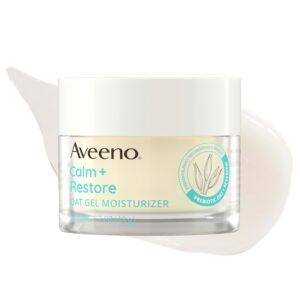 Aveeno Calm + Restore Oat Gel Facial Moisturizer for Sensitive Skin