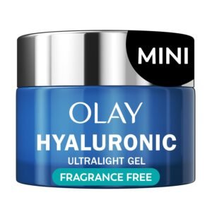 Olay Regenerist Hyaluronic + Peptide 24 Hydrating Gel, Fragrance Free, Face Moisturizer, 1.7 Oz.