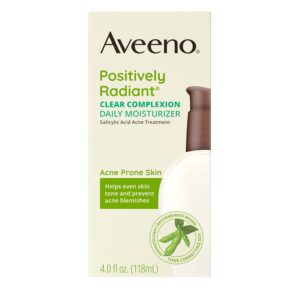 Aveeno Clear Complexion Salicylic Acid Acne-Fighting Daily Face Moisturizer - 4 fl. oz