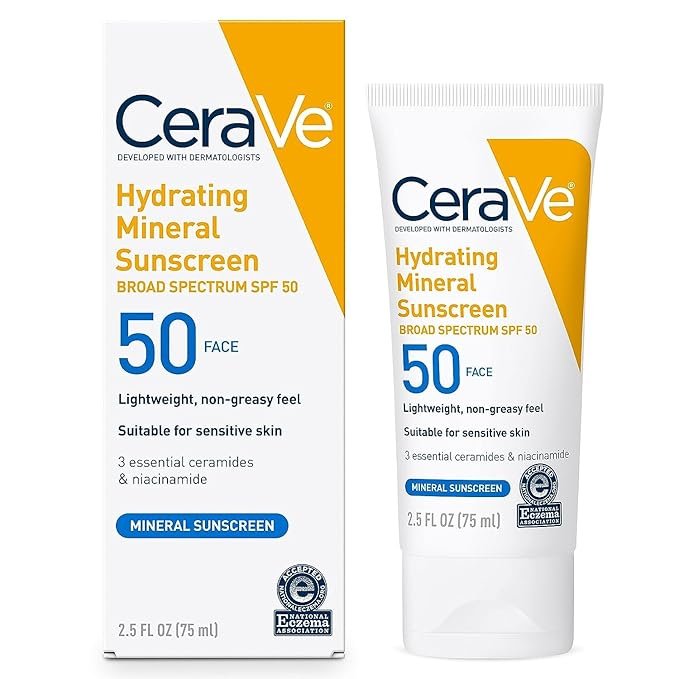 CeraVe Hydrating Sunscreen Face Lotion SPF 50