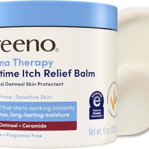 Aveeno Eczema Therapy Nighttime Itch Relief Balm - 11 oz