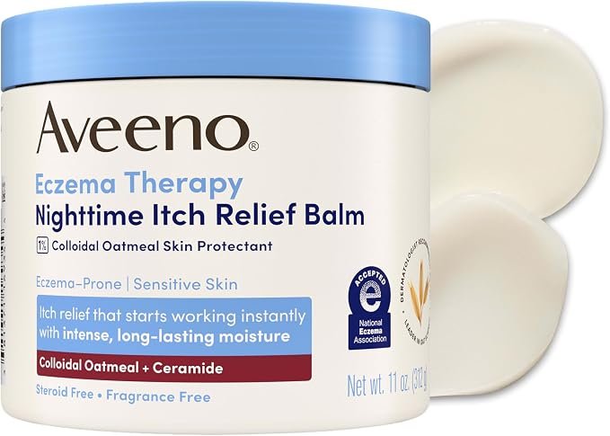 Aveeno Eczema Therapy Nighttime Itch Relief Balm - 11 oz