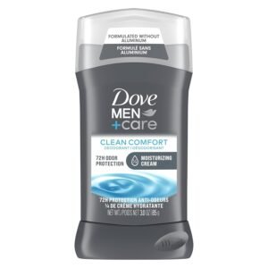 Dove Men+Care Deodorant Stick Aluminum free with 48-Hour Protection Extra Fresh Deodorant for men with Vitamin E and Triple Action Moisturizer 3 Ounce (Pack of 4), Packaging May Vary