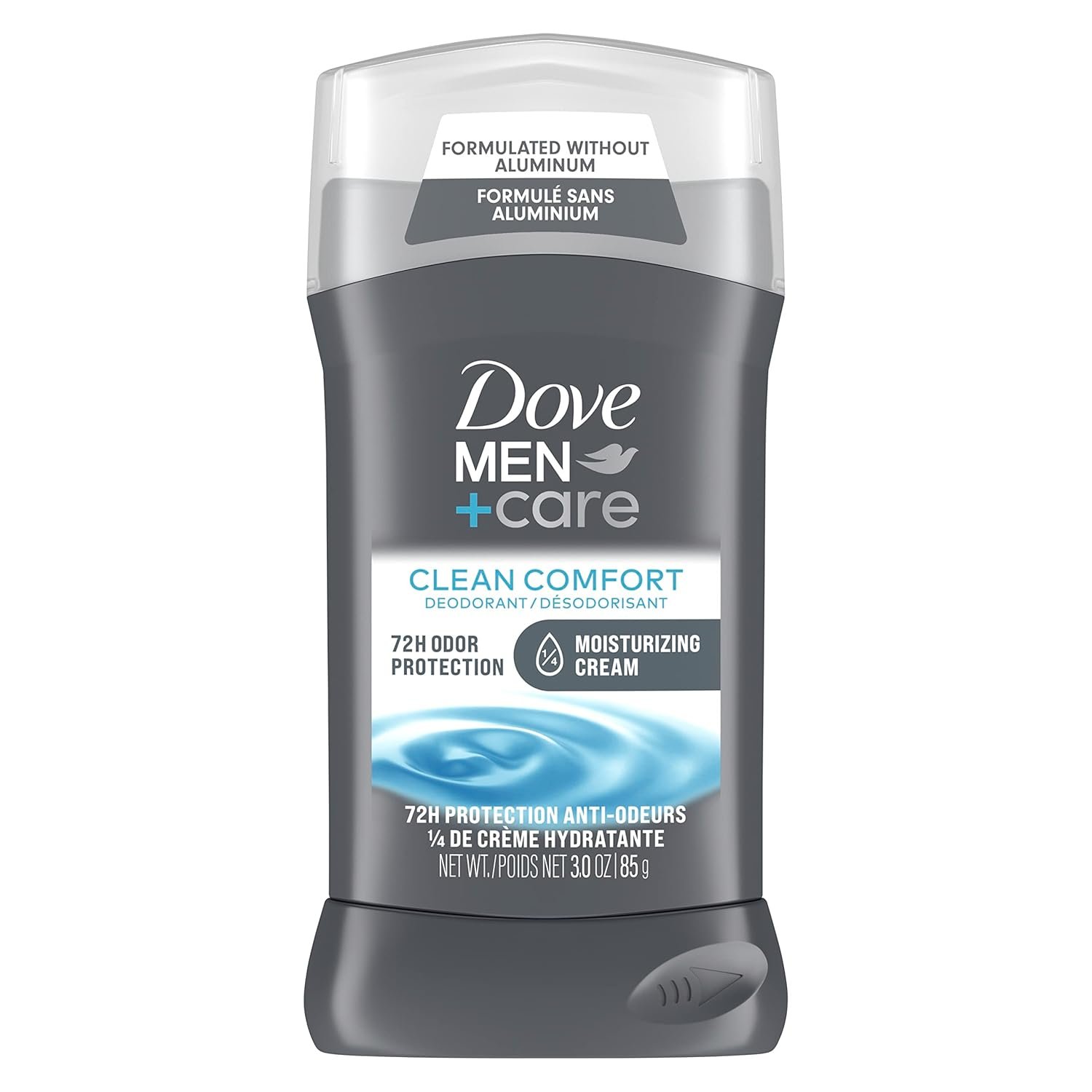 Dove Men+Care Deodorant Stick Aluminum free with 48-Hour Protection Extra Fresh Deodorant for men with Vitamin E and Triple Action Moisturizer 3 Ounce (Pack of 4), Packaging May Vary