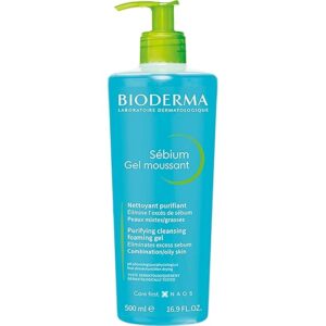 Bioderma - Sébium Cleansing and Makeup Removing Foaming Gel for Combination to Oily Skin - 16.7 fl.oz.