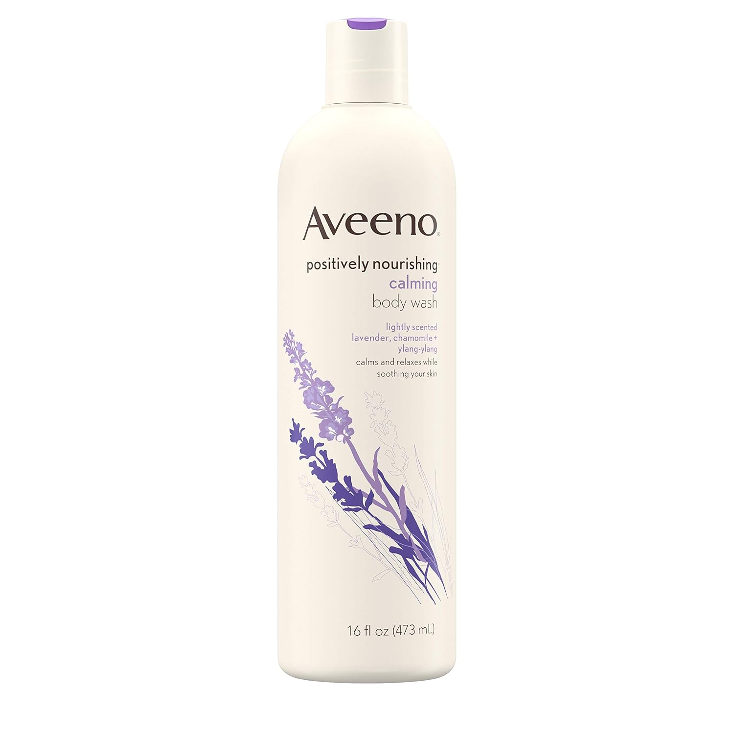 Aveeno Positively Nourishing Calming Body Wash - 16 fl oz (473ml)